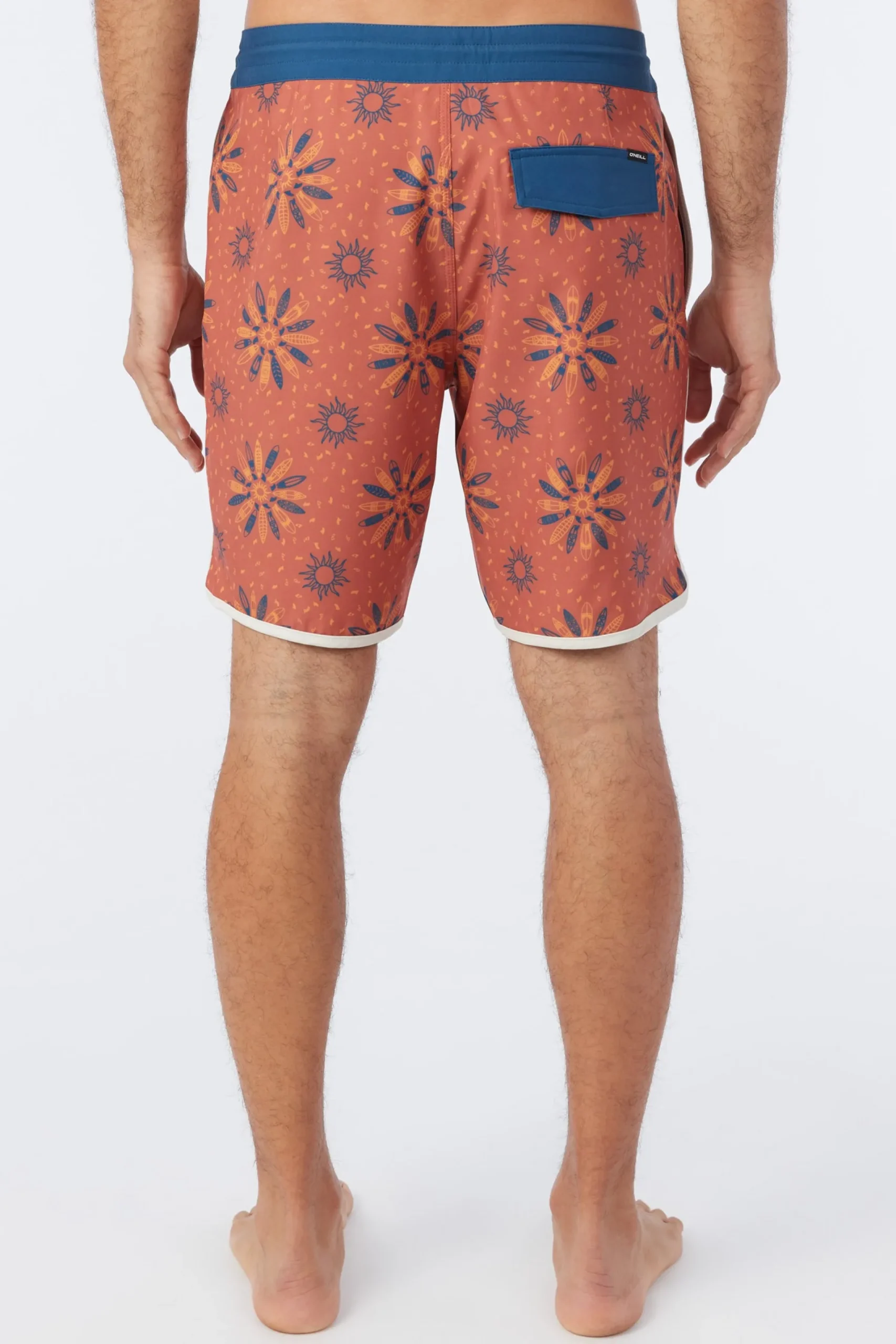 O’Neill Side Pockets<CRUZER SCALLOP 18" BOARDSHORTS