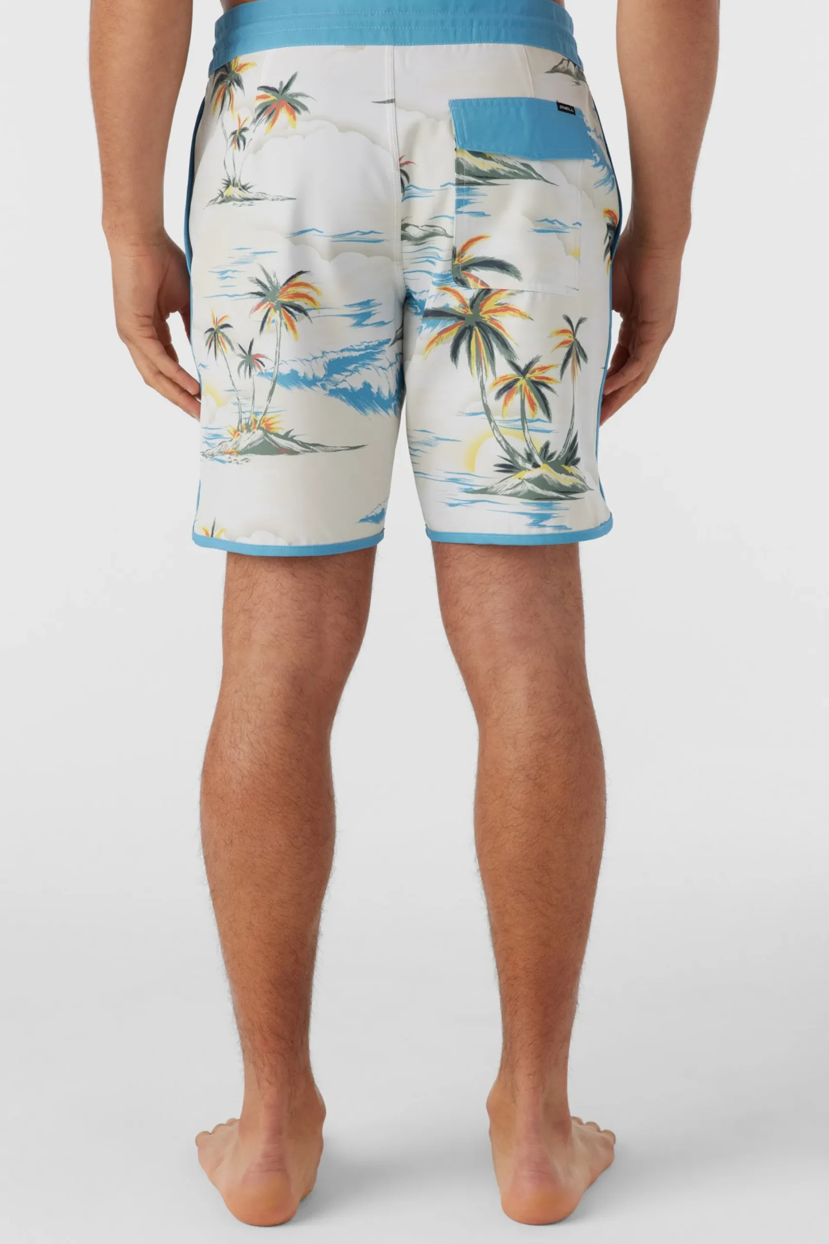 O’Neill Side Pockets<CRUZER SCALLOP 18" BOARDSHORTS
