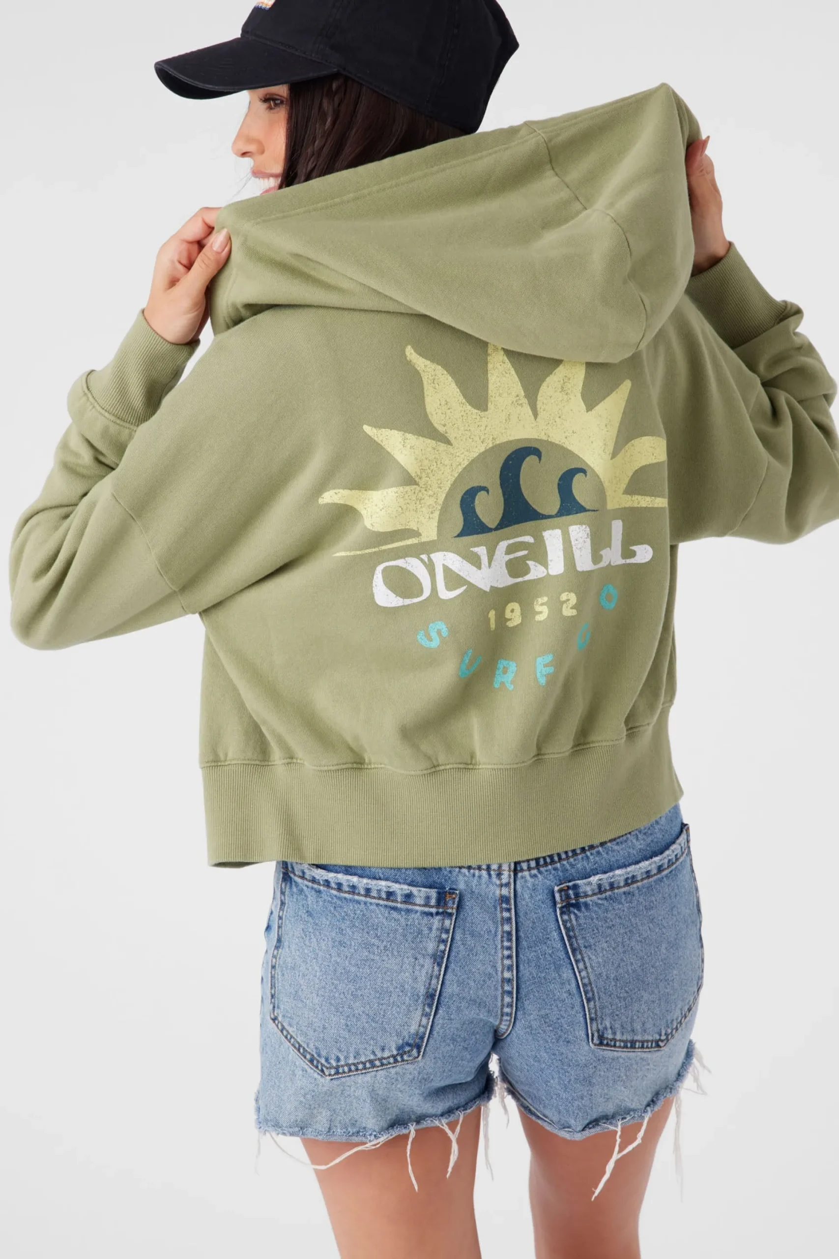 Women O’Neill Sweaters, Hoodies & Fleece<DARCIE HOODED ZIP FLEECE JACKET