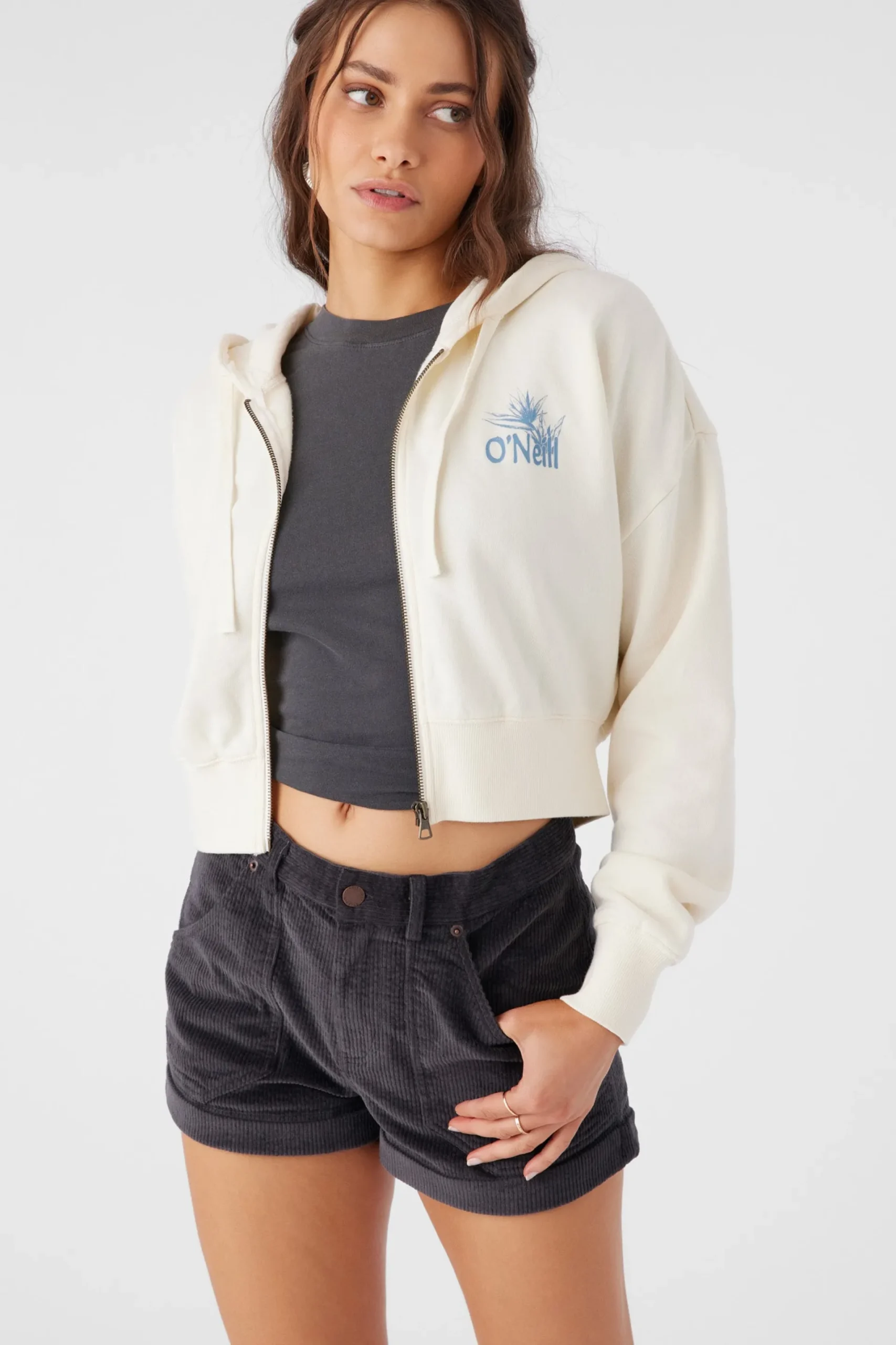 Women O’Neill Sweaters, Hoodies & Fleece<DARCIE HOODED ZIP FLEECE JACKET