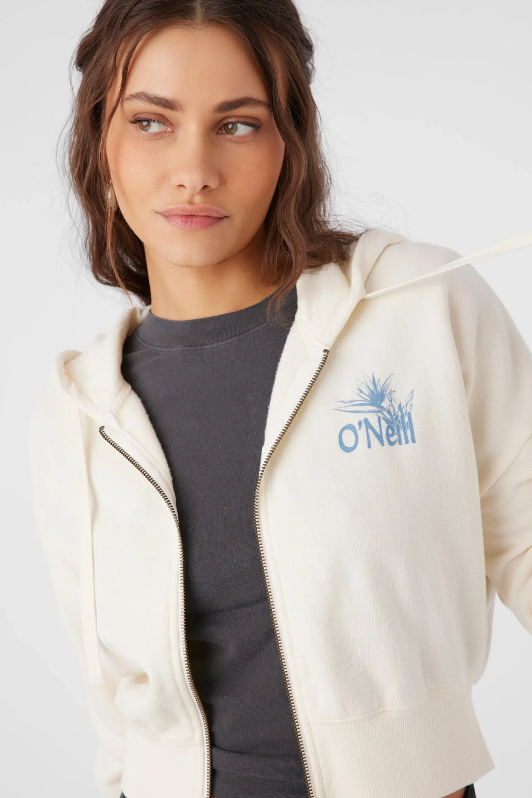 Women O’Neill Sweaters, Hoodies & Fleece<DARCIE HOODED ZIP FLEECE JACKET