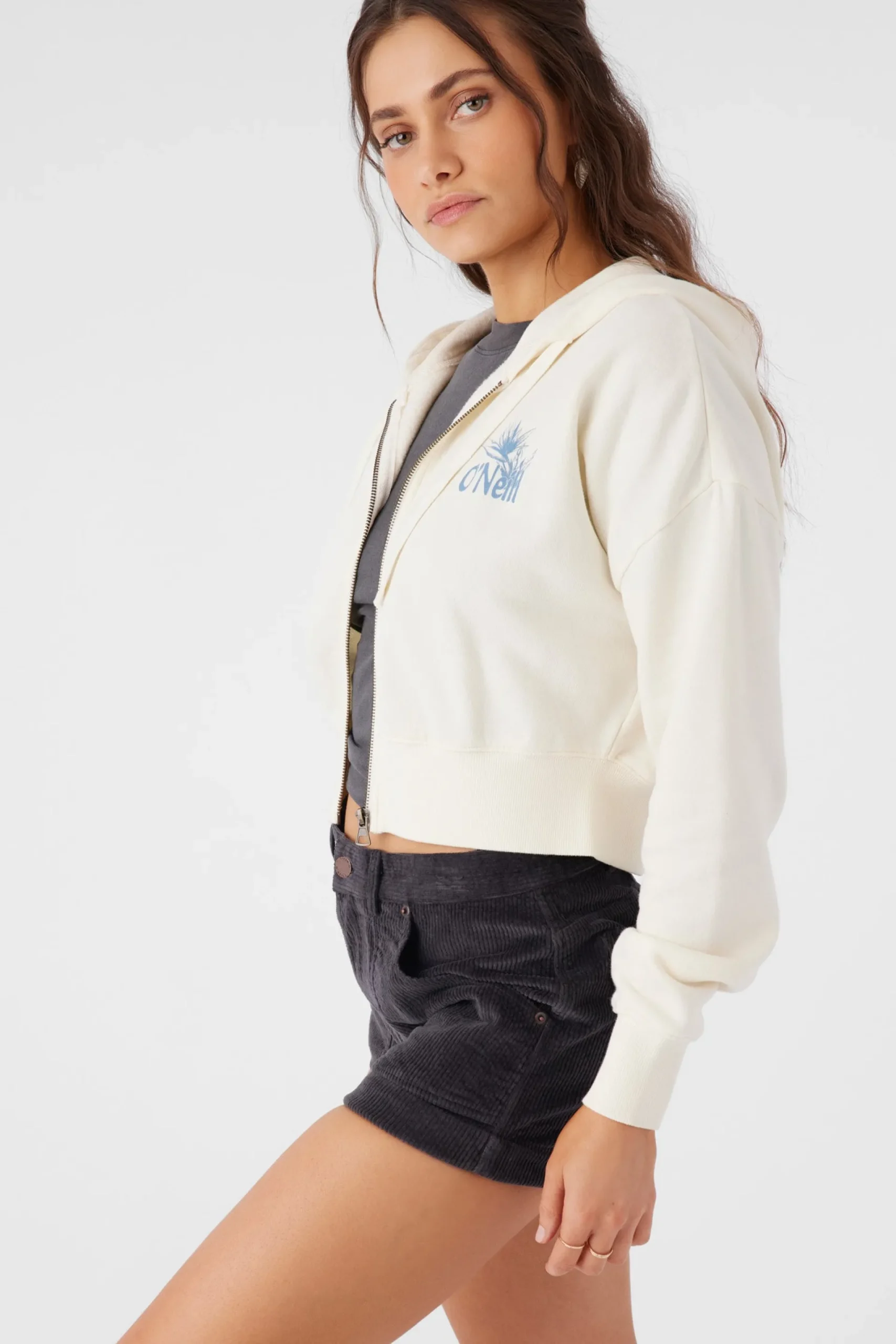 Women O’Neill Sweaters, Hoodies & Fleece<DARCIE HOODED ZIP FLEECE JACKET