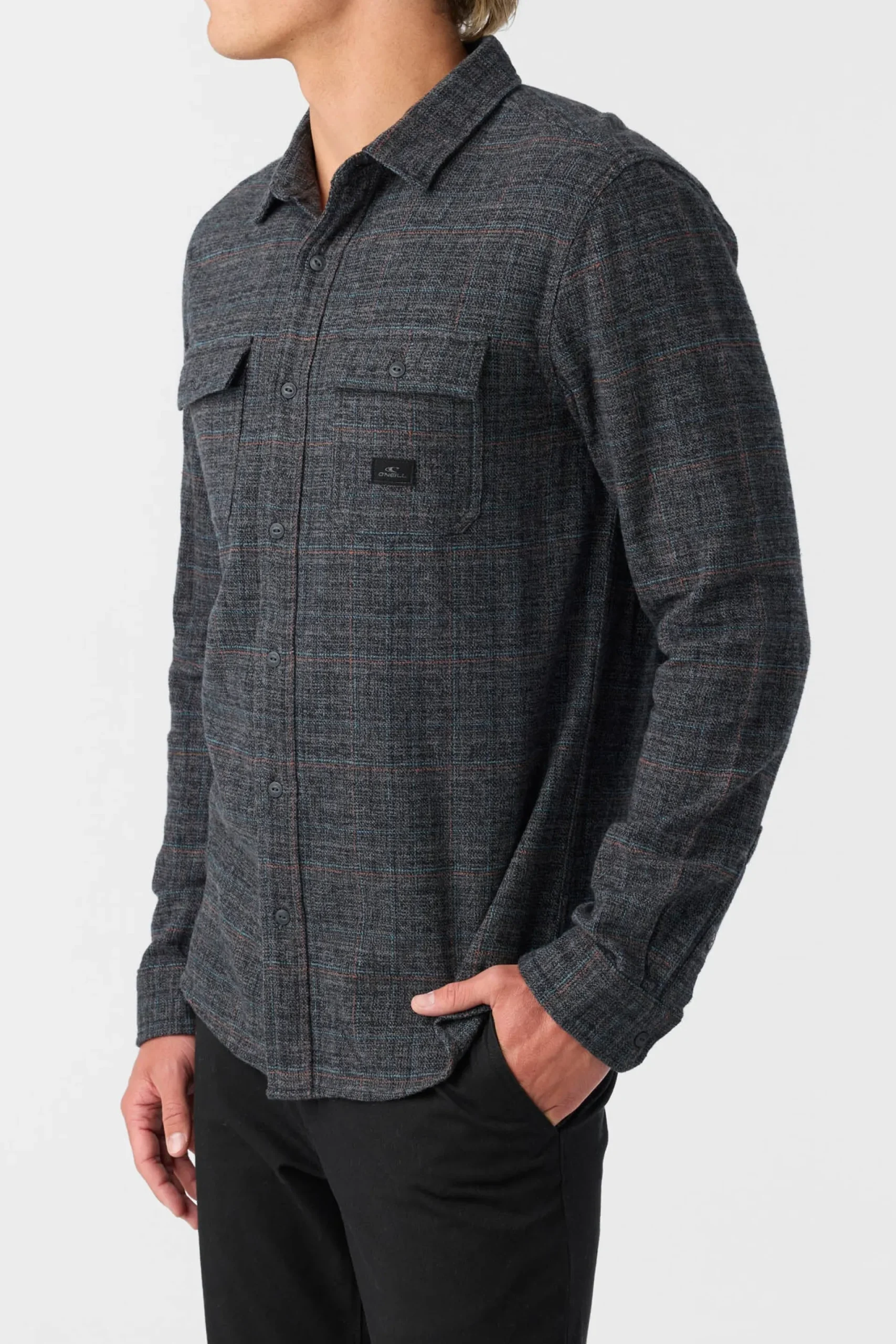 O’Neill Shirts & Flannels<DAVIES FLANNEL STANDARD FIT LONG SLEEVE SHIRT