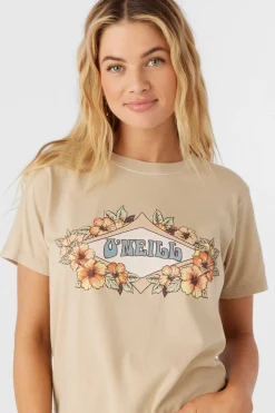 Women O’Neill Graphic Tees & Tanks<DIAMOND SURF TEE