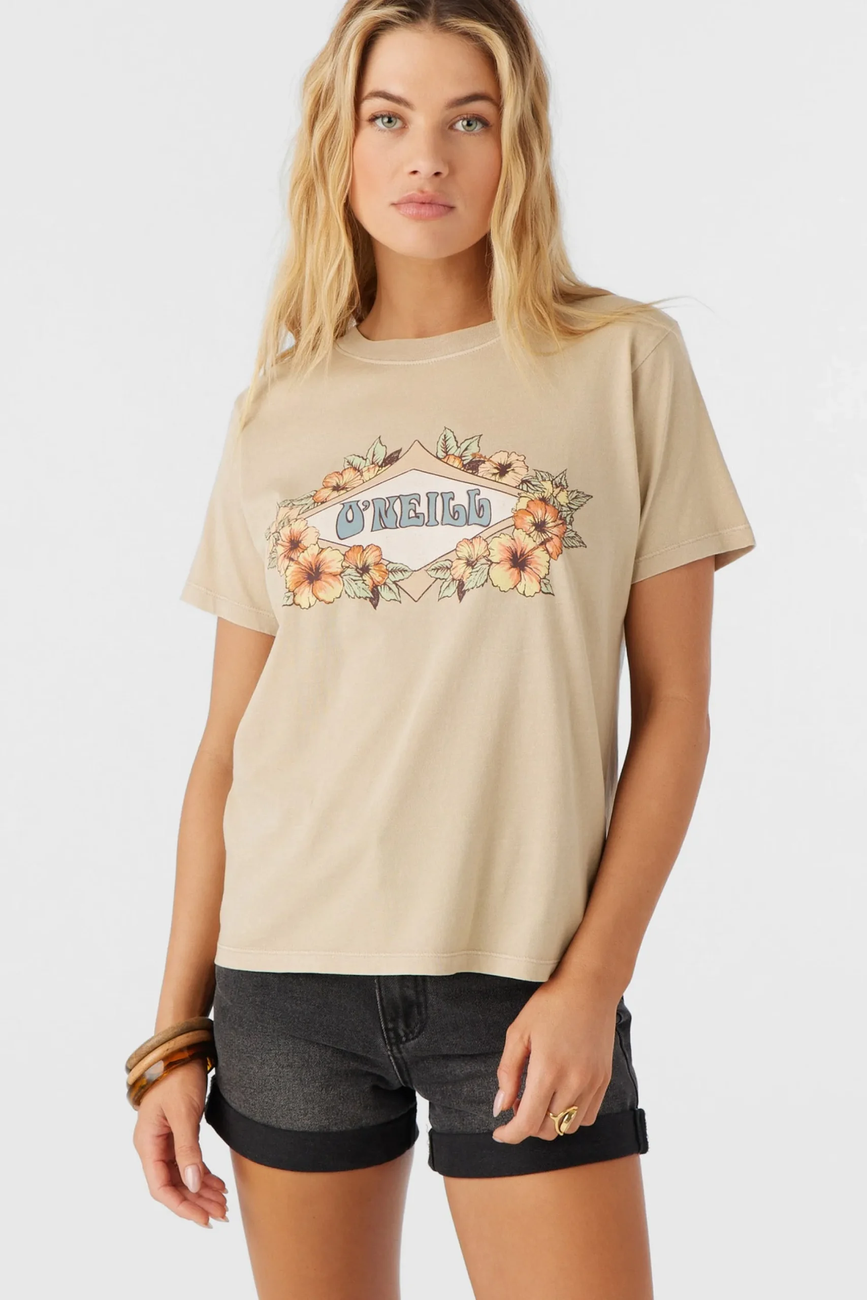 Women O’Neill Graphic Tees & Tanks<DIAMOND SURF TEE