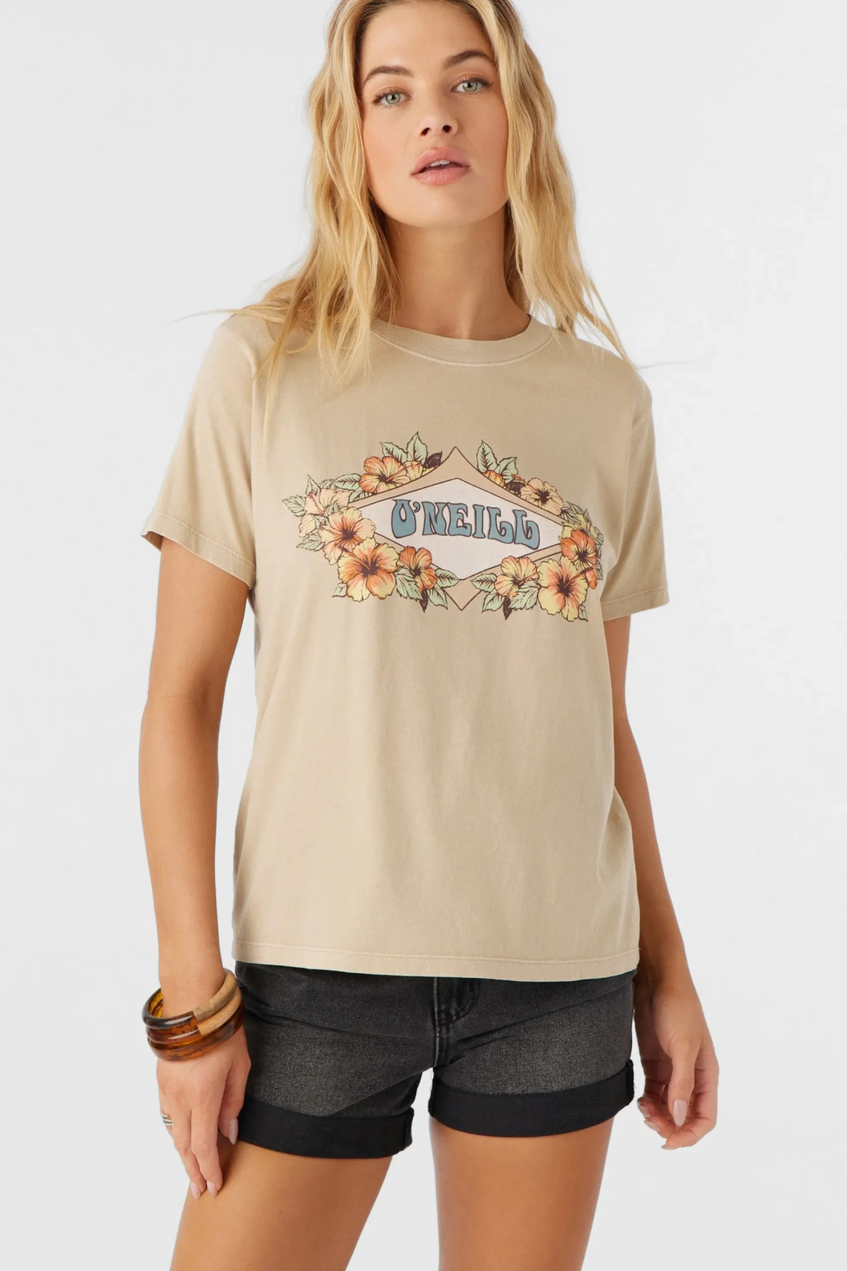 Women O’Neill Graphic Tees & Tanks<DIAMOND SURF TEE