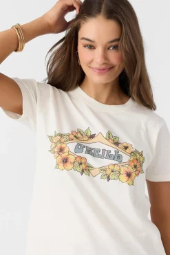 Women O’Neill Graphic Tees & Tanks<DIAMOND SURF TEE