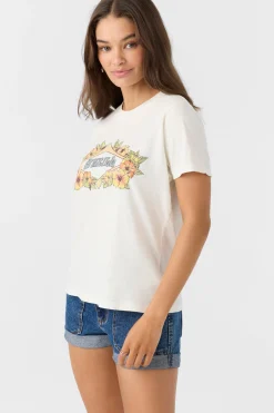 Women O’Neill Graphic Tees & Tanks<DIAMOND SURF TEE