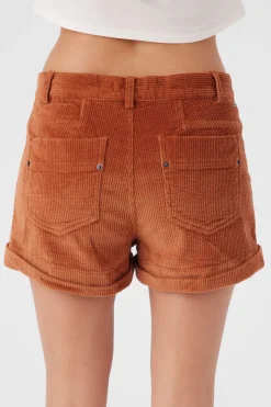 Women O’Neill Bottoms<DIEDRE CORDUROY 5-POCKET SHORTS