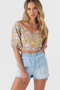 Women O’Neill Tops<DORIAN JANIS FLORAL TOP