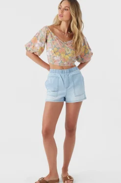 Women O’Neill Tops<DORIAN JANIS FLORAL TOP
