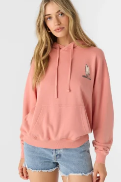 Women O’Neill Sweaters, Hoodies & Fleece|Graphic Tees & Tanks<DRIFT HOODED FLEECE PULLOVER
