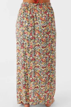 Women O’Neill Cover-Ups<EDEN DITSY HANALEI MAXI SKIRT COVER-UP