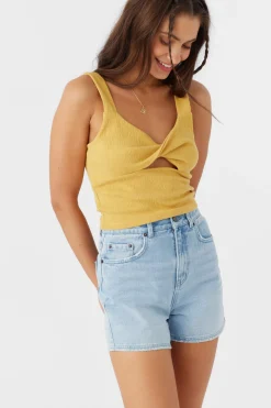 Women O’Neill Bottoms<EISLEY DENIM SHORTS
