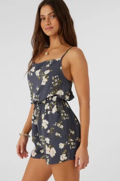 Women O’Neill Jumpsuits & Rompers<ELLYS KENDRA FLORAL ROMPER