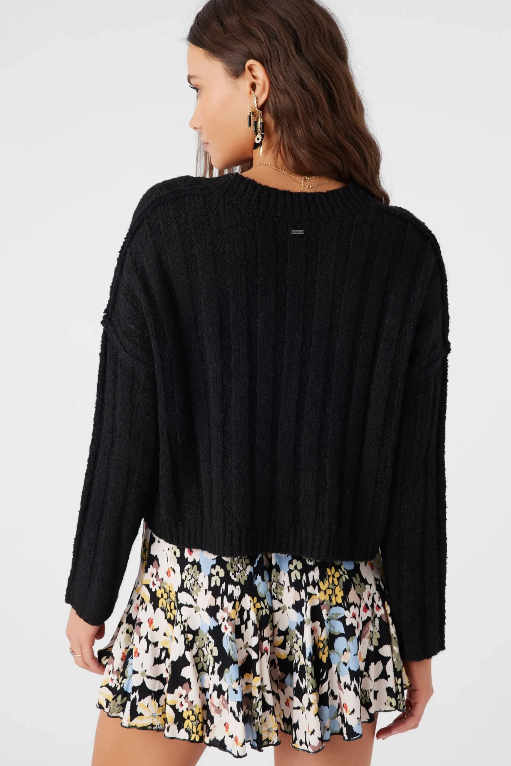 Women O’Neill Sweaters, Hoodies & Fleece<FERRIS SWEATER BUTTON FRONT CARDIGAN