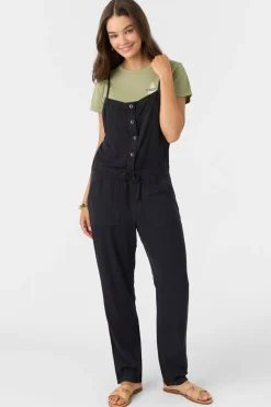 Women O’Neill Jumpsuits & Rompers<FRANCINA TWILL JUMPSUIT