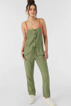 Women O’Neill Jumpsuits & Rompers<FRANCINA TWILL JUMPSUIT
