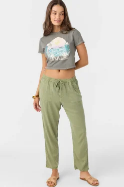 Women O’Neill Bottoms<FRANCINA TWILL PANTS