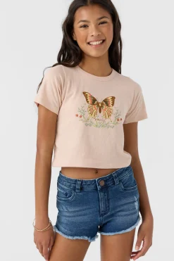 Kids O’Neill Bottoms<GIRL'S AIDEN DENIM SHORTS