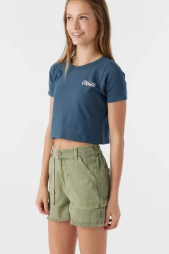Kids O’Neill Bottoms<GIRL'S CHARLI ULTILITY SHORTS