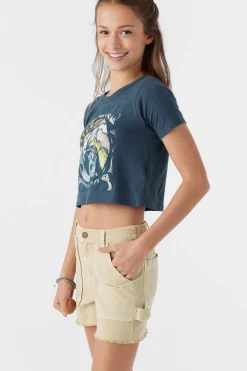 Kids O’Neill Bottoms<GIRL'S CHARLI ULTILITY SHORTS