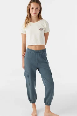 Kids O’Neill Bottoms<GIRL'S DEMNA CARGO FLEECE PANTS