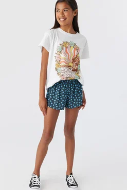 Kids O’Neill Bottoms<GIRL'S GABI JASMINE FLORAL SHORTS