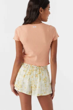 Kids O’Neill Bottoms<GIRL'S GABI TATIANNA FLORAL BEACH SHORTS