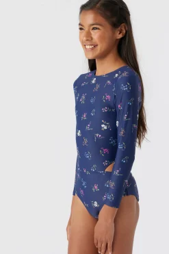 Women/Kids O’Neill One-Pieces|One Pieces<GIRL'S GARDEN FLORAL CUT OUT SURF SUIT
