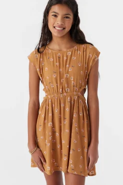 Kids O’Neill Dresses<GIRL'S HELENA KIRA FLORAL DRESS
