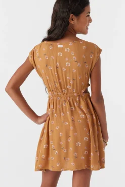 Kids O’Neill Dresses<GIRL'S HELENA KIRA FLORAL DRESS