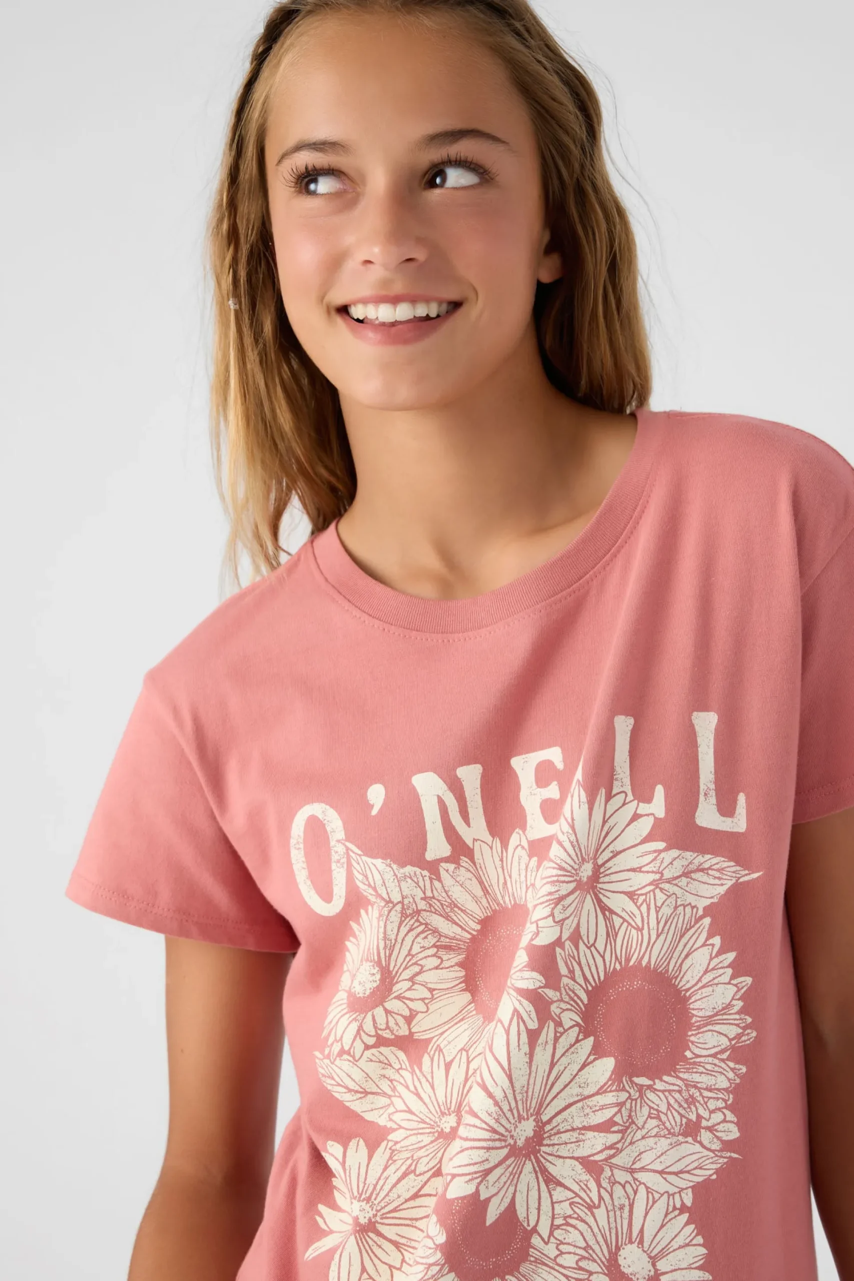 Kids O’Neill Tops<GIRL'S HERITAGE DAISY TEE