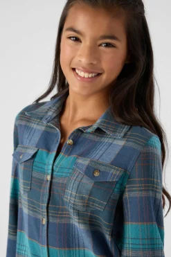 Kids O’Neill Tops<GIRL'S LONNIE LONG SLEEVE TOP