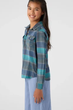 Kids O’Neill Tops<GIRL'S LONNIE LONG SLEEVE TOP