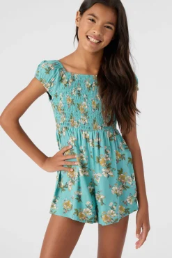 Kids O’Neill Bottoms|Dresses<GIRL'S LOREN WOVEN ROMPER