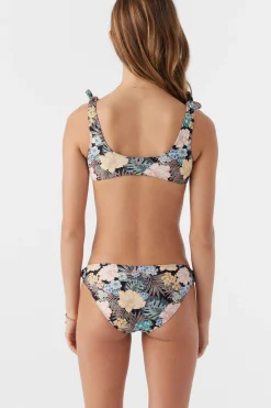 Women/Kids O’Neill Swim Sets|Swim Sets<GIRL'S MACAW TROPICAL HANKY TIE TANK SET