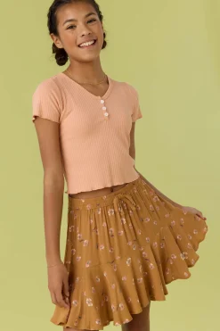 Kids O’Neill Bottoms<GIRL'S MATTIE KIRA FLORAL SKIRT