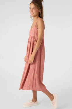 Kids O’Neill Dresses<GIRL'S NADYA MIDI DRESS