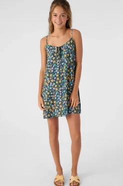 Kids O’Neill Dresses<GIRL'S SALLY LAYLA FLORAL DRESS