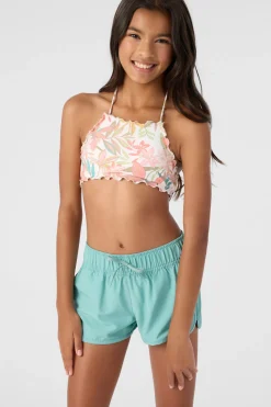 Women/Kids O’Neill Boardshorts|Boardshorts<GIRL'S SALTWATER SOLIDS LANE 2" ELASTIC BOARDSHORTS