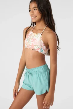 Women/Kids O’Neill Boardshorts|Boardshorts<GIRL'S SALTWATER SOLIDS LANE 2" ELASTIC BOARDSHORTS