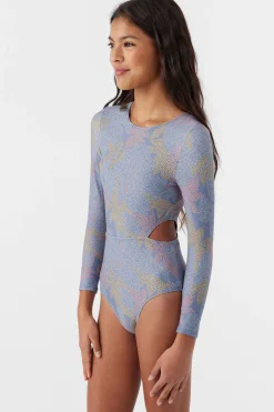 Women/Kids O’Neill One-Pieces|One Pieces<GIRL'S SANDRINE CUT OUT SURF SUIT
