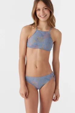 Women/Kids O’Neill Swim Sets|Swim Sets<GIRL'S SANDRINE MULTI-STRAP HIGH NECK SWIM SET