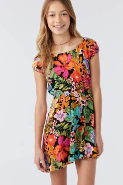 Kids O’Neill Dresses<GIRL'S SOLANA DRESS