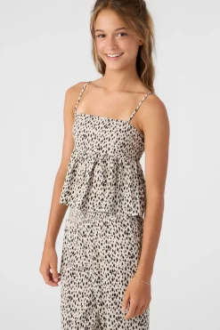 Kids O’Neill Tops<GIRL'S STORIE WOVEN TANK TOP