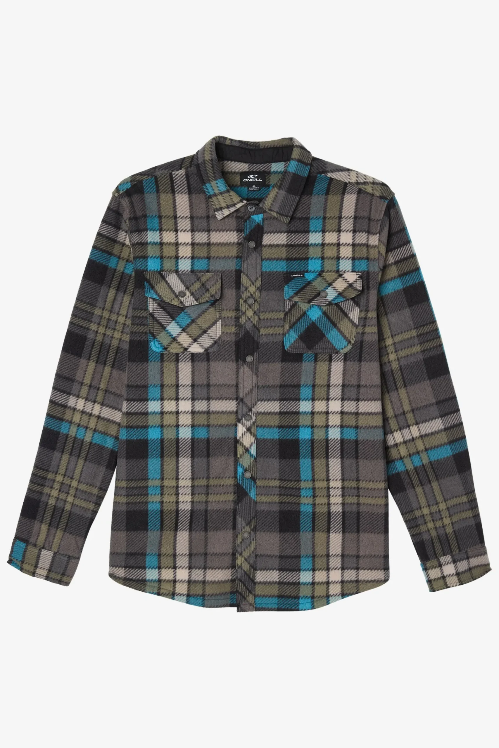 O’Neill Shirts & Flannels<GLACIER PLAID SUPERFLEECE SHIRT