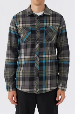 O’Neill Shirts & Flannels<GLACIER PLAID SUPERFLEECE SHIRT