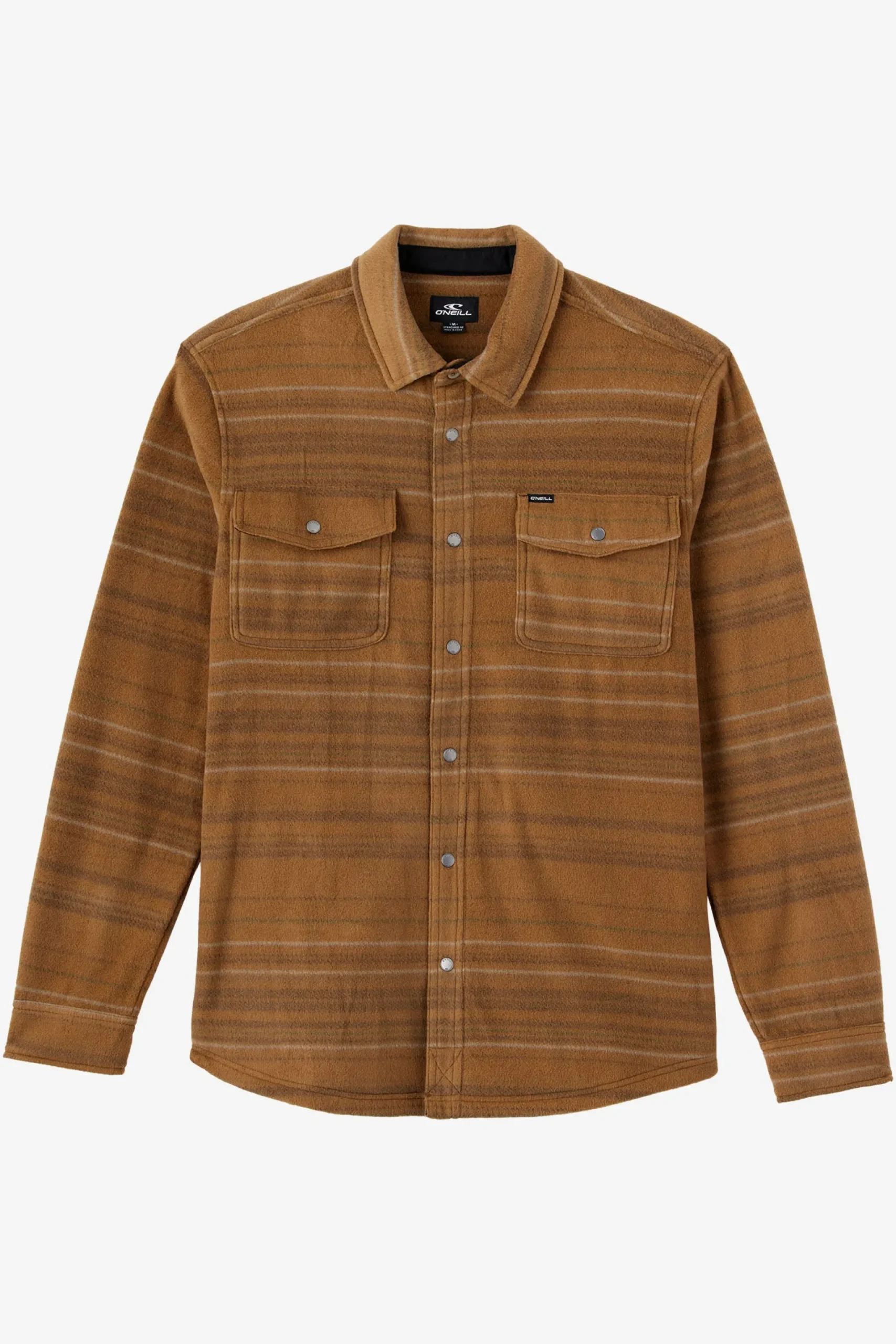 O’Neill Shirts & Flannels<GLACIER STANDARD FIT SUPERFLEECE OVERSHIRT