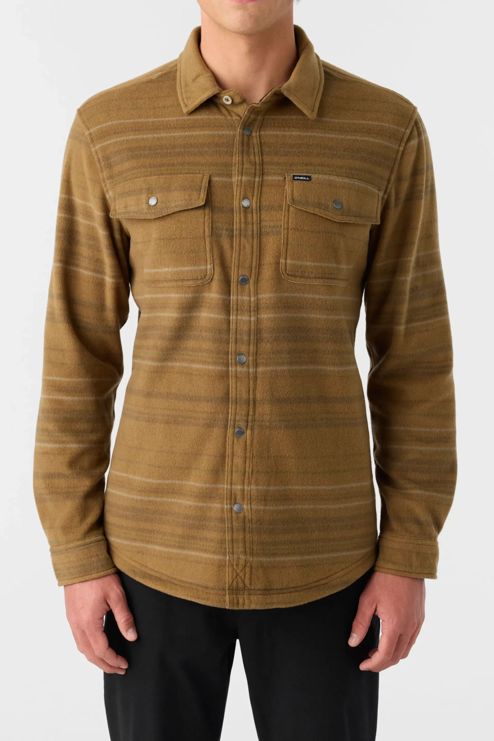 O’Neill Shirts & Flannels<GLACIER STANDARD FIT SUPERFLEECE OVERSHIRT